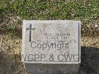 Twelve Tree Copse Cemetery - Cotton, T