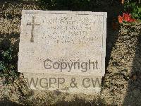 Twelve Tree Copse Cemetery - Davies, A W