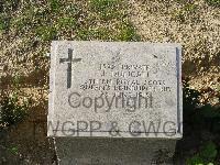 Twelve Tree Copse Cemetery - Duncan, J