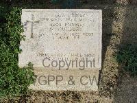Twelve Tree Copse Cemetery - Duxbury, W