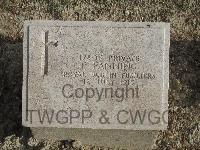 Twelve Tree Copse Cemetery - Fanning, F