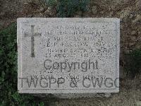 Twelve Tree Copse Cemetery - Farrow, Edwin Percy