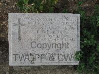 Twelve Tree Copse Cemetery - Francis, Francis Gustave