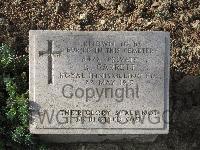 Twelve Tree Copse Cemetery - Garrett, R