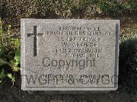 Twelve Tree Copse Cemetery - George, W