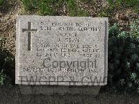 Twelve Tree Copse Cemetery - Gray, J