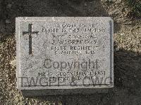 Twelve Tree Copse Cemetery - Gregory, J W