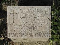 Twelve Tree Copse Cemetery - Hall, Maurice Albert