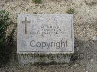 Twelve Tree Copse Cemetery - Hamilton, J