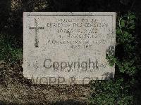 Twelve Tree Copse Cemetery - Harrison, Bert