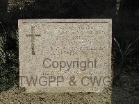 Twelve Tree Copse Cemetery - Hayes, T
