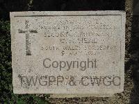 Twelve Tree Copse Cemetery - Heal, Charles Henry