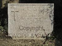 Twelve Tree Copse Cemetery - Holden, J