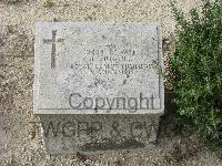 Twelve Tree Copse Cemetery - Hughes, J