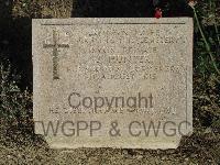 Twelve Tree Copse Cemetery - Hunter, J