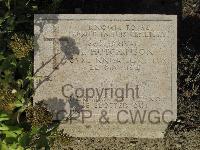 Twelve Tree Copse Cemetery - Hutchinson, A