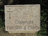 Twelve Tree Copse Cemetery - Irvine, R