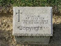 Twelve Tree Copse Cemetery - Jackson, Stanley Foster