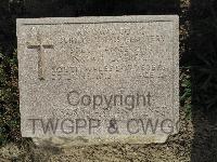 Twelve Tree Copse Cemetery - James, Noah