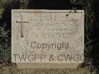 Twelve Tree Copse Cemetery - Johnson, G