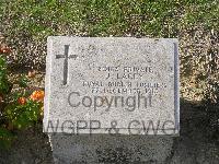 Twelve Tree Copse Cemetery - Lacey, J