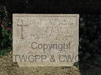 Twelve Tree Copse Cemetery - Langley, W