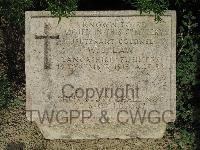 Twelve Tree Copse Cemetery - Law, W J