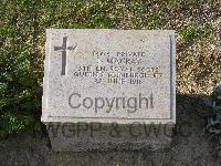 Twelve Tree Copse Cemetery - MacKay, J