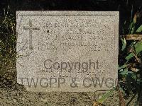 Twelve Tree Copse Cemetery - Magee, William John