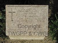 Twelve Tree Copse Cemetery - Mann, William