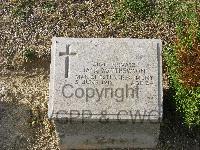 Twelve Tree Copse Cemetery - Matthewson, Jack Alexander George