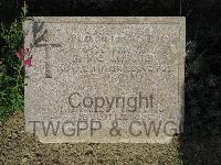 Twelve Tree Copse Cemetery - McCormick, E