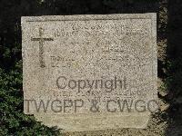 Twelve Tree Copse Cemetery - McGhee, J