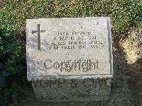 Twelve Tree Copse Cemetery - McGlasson, J