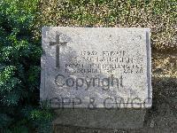 Twelve Tree Copse Cemetery - McLaughlin, S