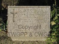 Twelve Tree Copse Cemetery - Melia, R