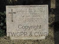 Twelve Tree Copse Cemetery - Milligan, A