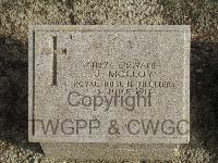 Twelve Tree Copse Cemetery - Molloy, J