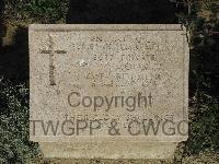 Twelve Tree Copse Cemetery - Monk, V