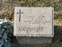 Twelve Tree Copse Cemetery - Nash, N