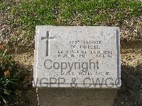 Twelve Tree Copse Cemetery - Orrell, W