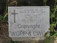 Twelve Tree Copse Cemetery - Painter, Albert