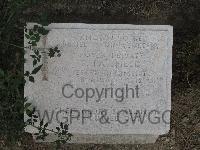 Twelve Tree Copse Cemetery - Passfield, F