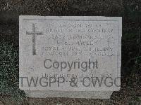 Twelve Tree Copse Cemetery - Pawley, Charles Edward