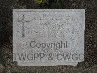 Twelve Tree Copse Cemetery - Pelan, Christopher