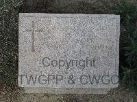Twelve Tree Copse Cemetery - Pope, R J