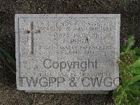 Twelve Tree Copse Cemetery - Pugh, J