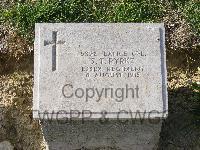 Twelve Tree Copse Cemetery - Pyrke, S T