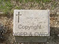 Twelve Tree Copse Cemetery - Reid, P