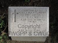 Twelve Tree Copse Cemetery - Robins, John